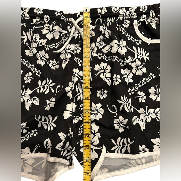 For G and PL Women Summer Floral Beach Boardshorts Pockets Swim Trunks NWOT - Picture 5 of 5